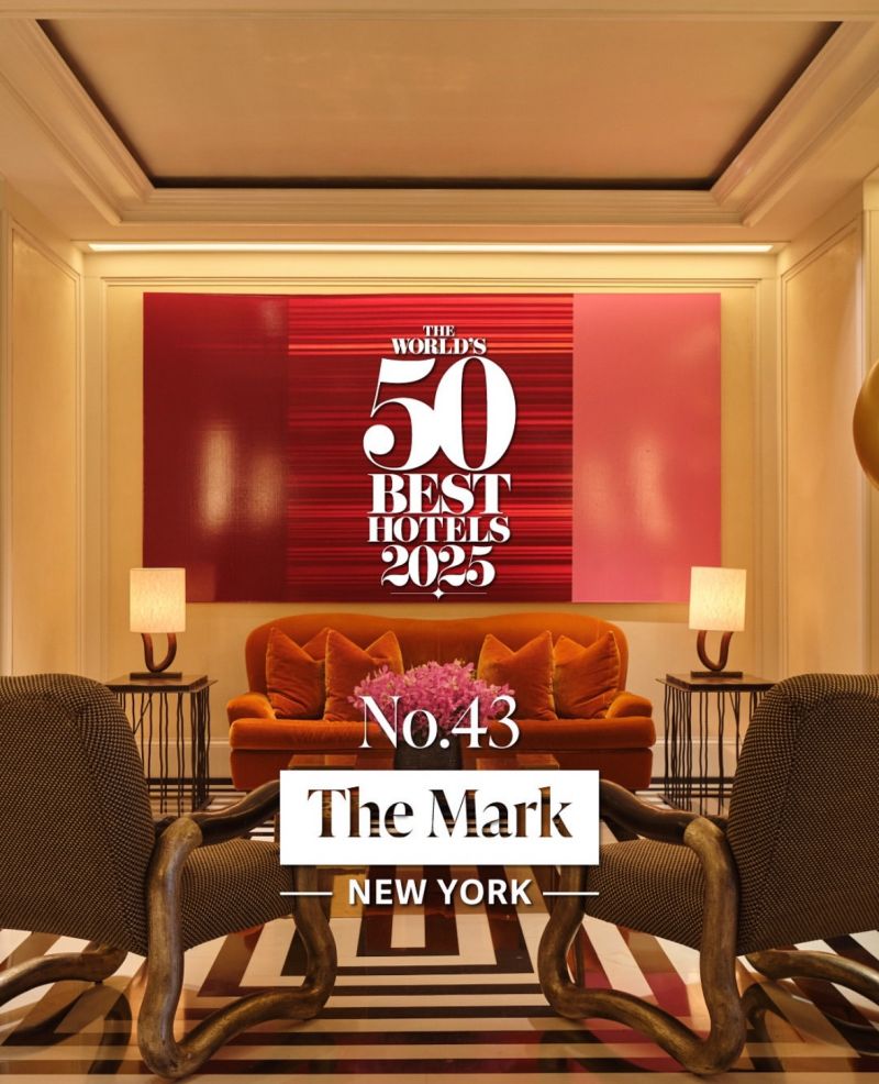 The Mark Named One of The World’s 50 Best Hotels